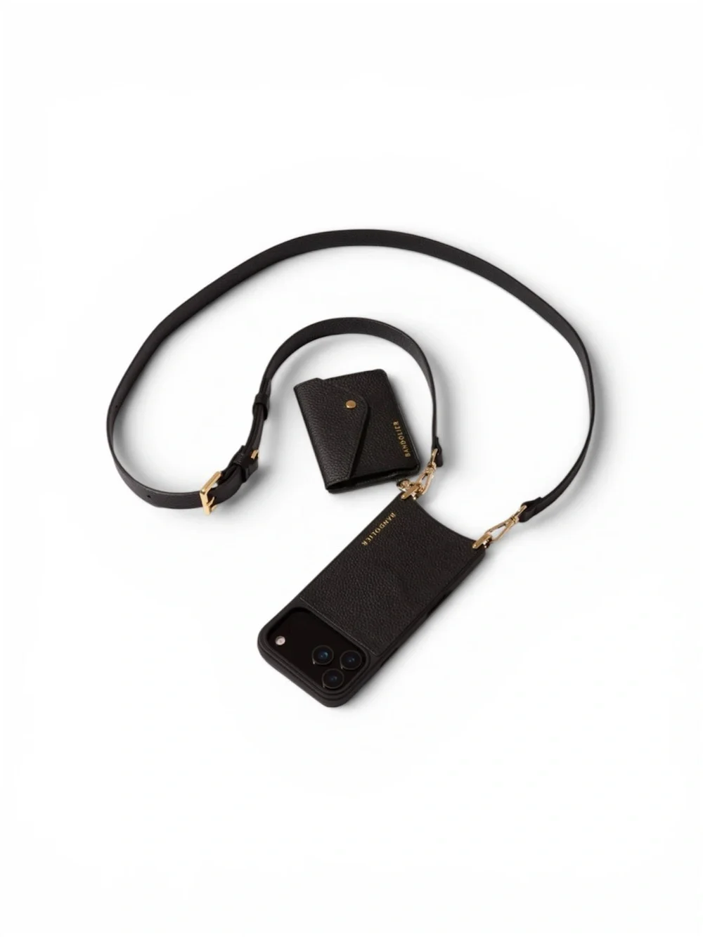 New BANDOLIER Remi Magnet Removable Wallet Crossbody Phone Case in iPhone 15 Pro